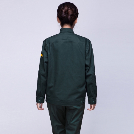 墨绿色新款工作服AC01-1